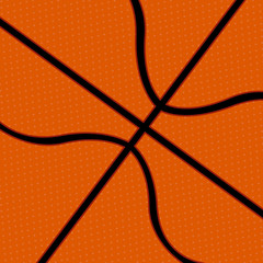 background with basketball ball texture vector illustration