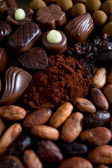 chocolate still life