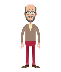 character male member family vector illustration eps 10