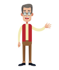 character male member family vector illustration eps 10