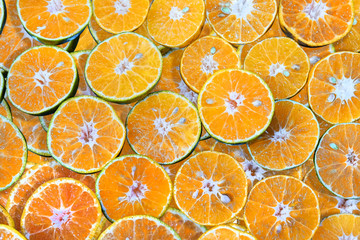 fresh orange in market