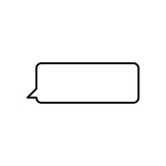 Fototapeta premium Chat bubble speakbox icon vector illustration graphic design