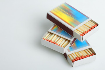 Box with matches