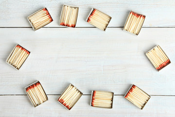 Box with matches