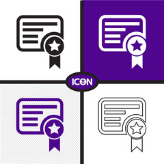 Certificate Icon