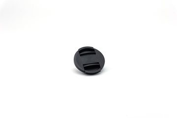 Small Black Len Cap