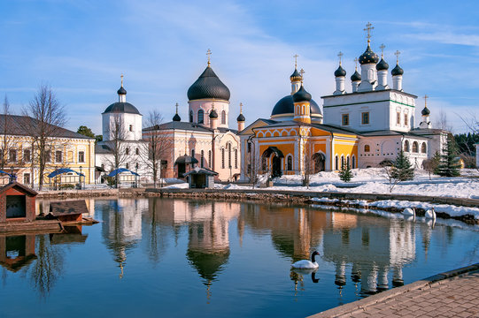 Voznesenskaya Davidova Pustyn Chekhov district of Russia, historical and cultural monument of history