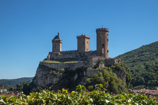 Chateau de foix castle hi-res stock photography and images