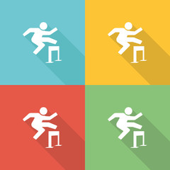 Sport Flat Icon Concept