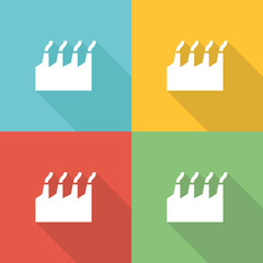 Product Flat Icon Concept