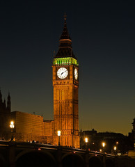 Fototapeta na wymiar London - Parliament and Big Ben