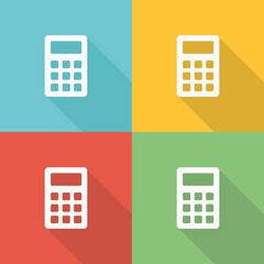 Interest Calculation Flat Icon Concept