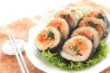 korean food, Gimbap