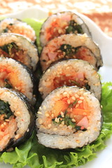 korean food, Gimbap