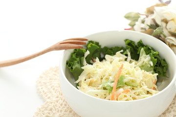 Coleslaw, English cabbage salad