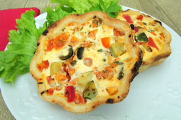 tartelette aux légumes