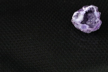 The geodes represent the mineral industrial business and gemstone concept related idea. 