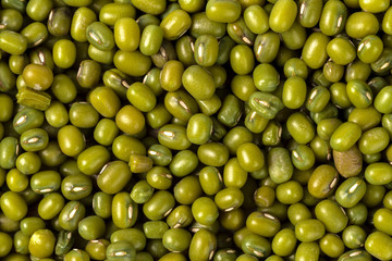Mung beans background
