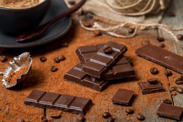 Cocoa Powder and Dark Chocolate