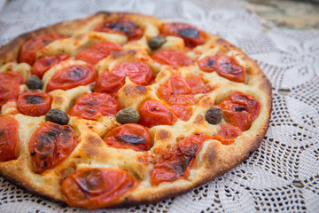 Italian focaccia bread