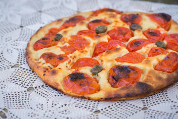 Italian focaccia bread