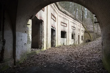Fotobehang Vestingwerk fort in Sarbinowo