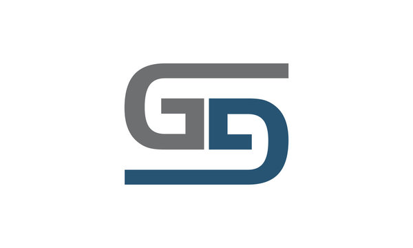 Letter GD  Modern Logo 