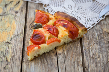 Italian focaccia bread