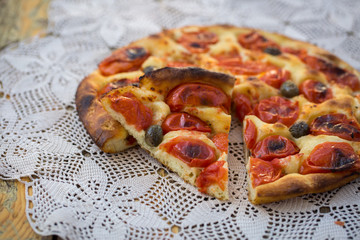 Italian focaccia bread