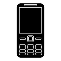 mobile phone call technology pictogram vector illustration eps 10