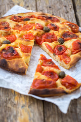 Italian focaccia bread