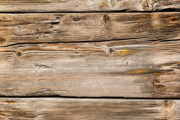 Horizontal wood plank closeup