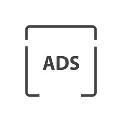 Advertisement Line icon