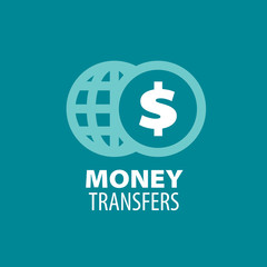 Obraz premium vector logo remittances