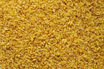 Groats Bulgur. Bulgur as a healthy food.