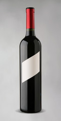 bottle of vintage wine by the window_2