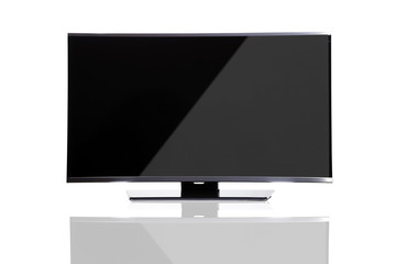 TV, monitor, screen isolated on white background.