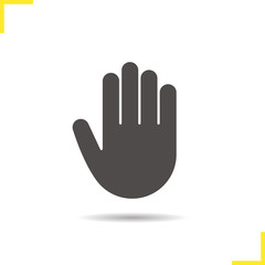Fototapeta premium Palm icon