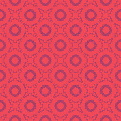 Vector Seamless geometry pattern flower, Abstract geometric background, print, retro texture, fashion design