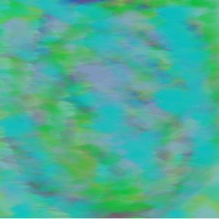  Abstract yellow background of paint spots blue and gray shades of light and dark throughout the drawing