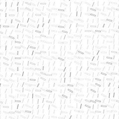 Seamless geometric black and white ornament generated by random squares
