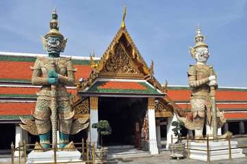 Fototapeta premium Thai demons-guards