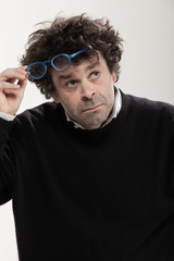 Portrait of adult man