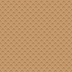 Wafer Seamless Background. Vector Illustration eps