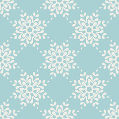 Abstract seamless damask pattern for fabric