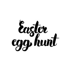Easter Egg Hunt Handwritten Calligraphy
