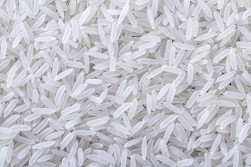 Dry uncooked rice background