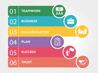 Partnership Infographic Concept