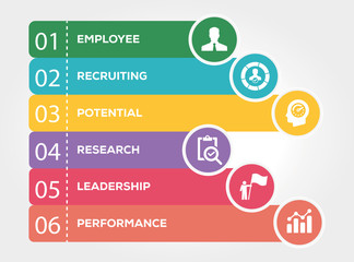 Human Resources Infographic Concept