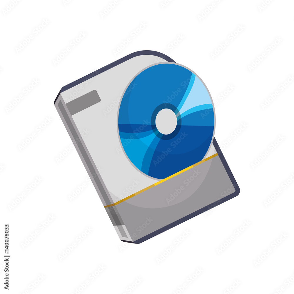 Poster software computer box icon vector illustration graphic design